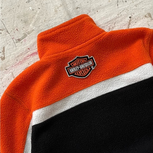 Vintage | Harley Davidson | 1/4 Zip | Fleece - Picture 6 of 6